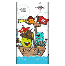 Folded paper tablecloth "Pirate Crew" 120 x 180 cm 1 pcs.