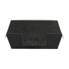 Thermal burger box black, size "M", 13 x 12.5 x 9 cm 50 pcs.