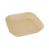 Paper liners for air fryer, 20 x 20 x 4.5 cm, 100 pcs