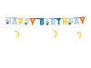 Baner papierowy "Happy Birthday - Minionki", 1,5 m, 1 szt.