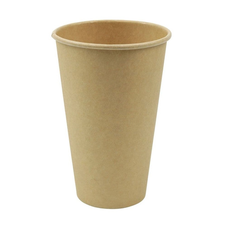 Kraft paper cup dispersion 450 ml, diameter 90 mm, 50 pcs