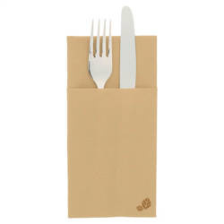 Premium Airlaid cutlery bags-serviettes 33 x 40 cm 50 pcs.