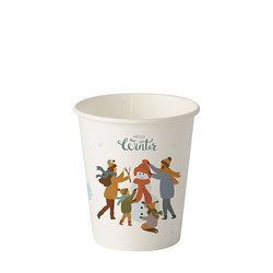 "Hello Winter" paper cup 250 ml, ¶. 80 mm, 50 pcs.