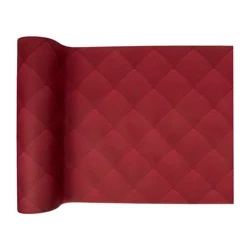 PREMIUM paper runner in roll, burgundy, "Rhombus" 40 cm x 24 m 1 pcs .