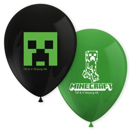 Latex balloons “Minecraft” 28 cm, 8 pcs