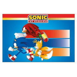 Reusable tablecloth “Sonic SEGA” 120 × 180 cm, 1 pc
