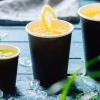 Paper cup black dispersion 250 ml, ¶. 80 mm 50 pcs.