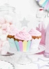 Dekoracje do muffinek "Gwiazdki", 11,5 cm, 6 szt.