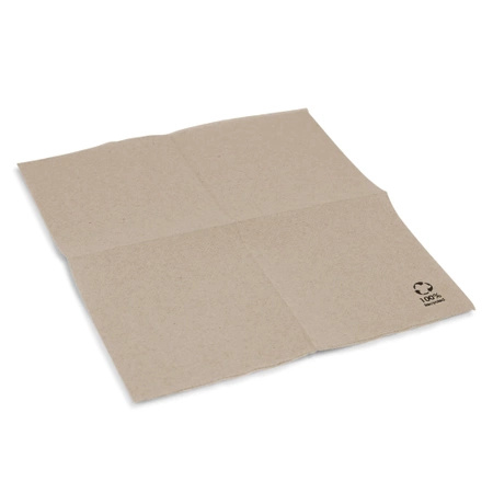 2-ply napkins, embossed, "Recycled" 20 x 20 cm 100 pcs.