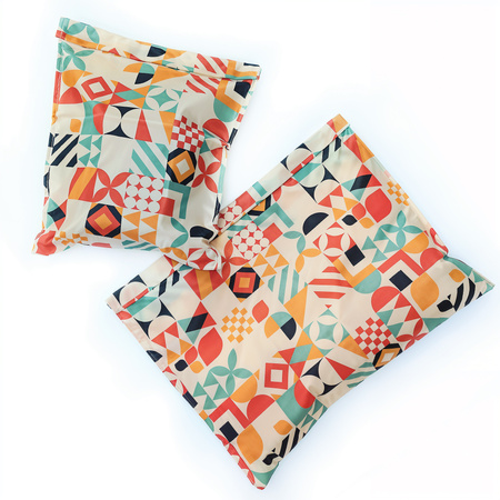 Beeswax bags "Geometry" set L+XL 1 pc.