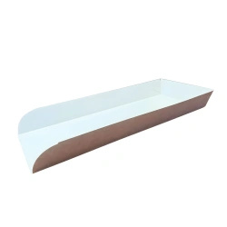 Tray for baked baguette 27 x 9.5 x 3 cm 100 pcs