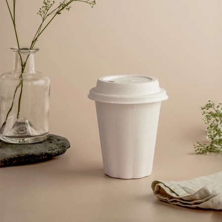 PREMIUM sugar cane mug 350 ml, ¶. 90 mm, 25 pcs.