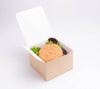 Burger box kraft 14 x 14 x 9,5 cm 100 szt.