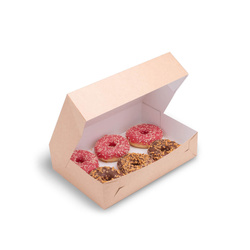 Confectionery box kraft, 31 x 22 x 8 cm, 50 pcs.