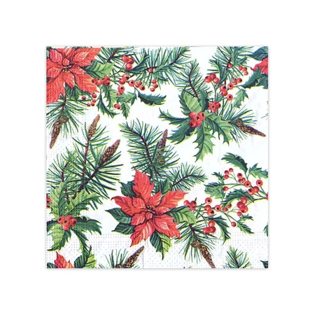 3-layer napkins "Christmas", 1/4, 33 x 33 cm 20 pcs.