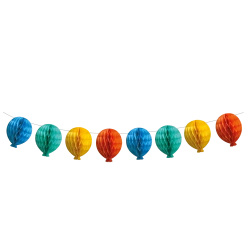 Girlanda papierowa „Honeycomb” 2 m FSC, 1 szt.