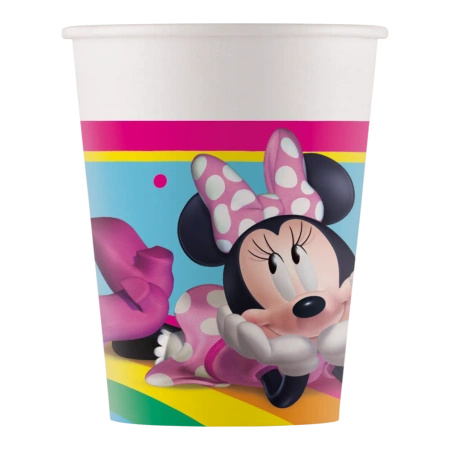 Kubek papierowy "Minnie Mouse" 200 ml 8 szt.