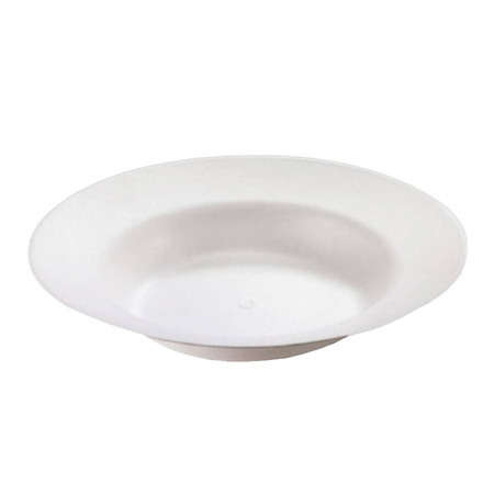 PREMIUM Elegance deep cane plate ¶r. 23 cm, H. 3.8 cm, 50 pcs.