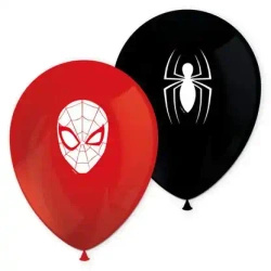 Balony lateksowe "Spider-Man", 28 cm, 8 szt.