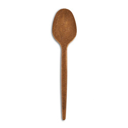 Łyżki z włókien drzewnych w kartoniku 17 cm 70 szt.