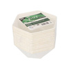 Cane hexagonal bowl "Diamond" 400 ml, 16 x 14 x 5 cm, 50 pcs.
