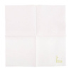 White bamboo napkins 20 x 20 cm 100 pcs.