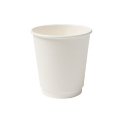 Paper cup double-wall white, dispersion 250 ml, diameter 80 mm 25 pcs.