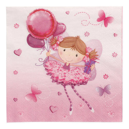 Little Dancer 1/4 3-layer napkins 33 x 33 cm 20 pcs.