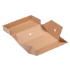 Burger box folding set 24,5 x 12 x 10 cm 100 pcs.