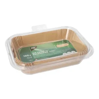 Paper liners for air fryer Ninja, 22 x 14 x 4,5 cm, 100 pcs
