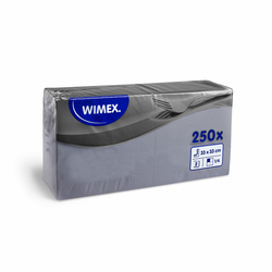 2-ply grey napkins 1/4 fold 33 × 33 cm, 250 pcs.