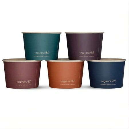 Miseczka z papieru bambusowego "Feel Snug", 450 ml, śr. 115 mm, 25 szt.
