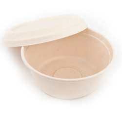 Sugar cane bowl 500 ml, ¶. 140 mm, 50 pcs.