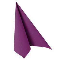 Royal Collection purple 1/4 3W napkins 40 x 40 cm 50 pcs.