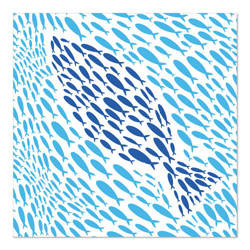 Fish Bank 3-layer napkins 1/4 33 x 33 cm 20 pcs.