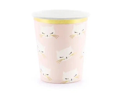 Paper Cups "Kitten", 200 ml, 6 pcs