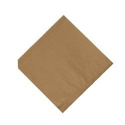 Flat kraft paper bag 16 x 16 cm 500 pcs.