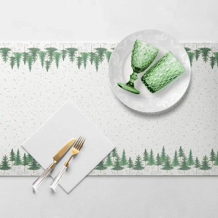 PREMIUM paper runner in roll, "Conifer Forest", 40 cm x 24 m 1 pcs.
