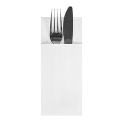 Bags-serviettes for cutlery, white, 40 x 33 cm 160 pcs.