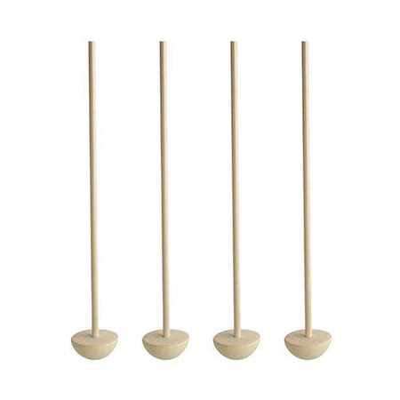 Wooden cocktail stirrer "Moon" 17 cm 50 pcs.