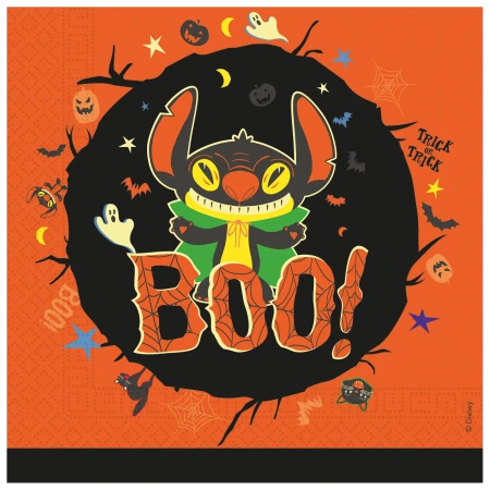 Serwetki 2-warstwowe "Halloween Stitch", 33 x 33 cm, 20 szt.