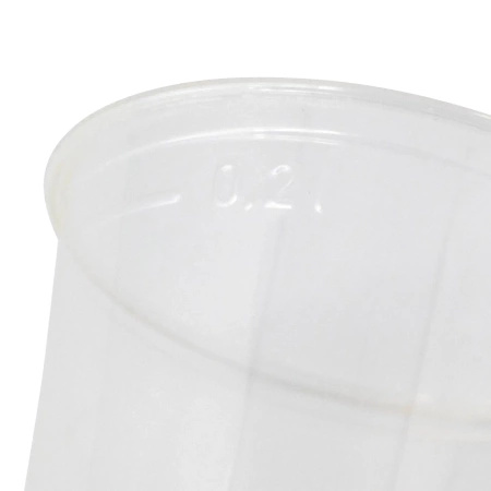 PLA cup 200 ml, diameter 71 mm 100 pcs.