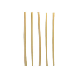 Cocktail straws made of straw 4/150 mm, 250 pcs