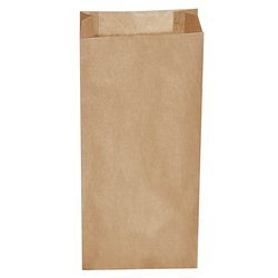 Kraft paper bag 5.0 kg, 20+7 x 43 cm 500 pcs.