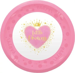 Reusable Plates Princess, 21 cm, 4 pcs.