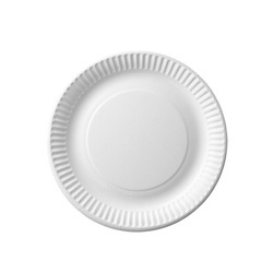 Paper plate white round 18 cm 100 pcs.