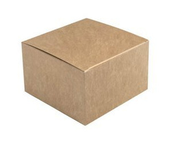 Burger box kraft 11 x 11 x 7 cm 100 szt.