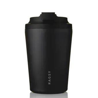 RAGS'y Simply Cup Black Thermal Mug 340 ml, 1 pc.