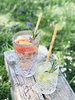 Straws made of straw 4/200 mm, 100 pcs