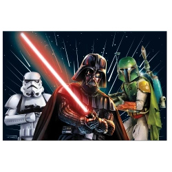 Obrus wielorazowy "Star Wars", 120 x 180 cm, 1 szt
